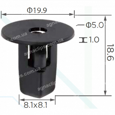 C 31 Кліпса Toyota Lexus Mazda 9018906013 9018906027 B45556145