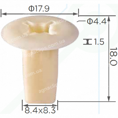 C 33 Кліпса Infiniti Lexus Mitsubishi Nissan Toyota MB098145 0128100023 9018906001