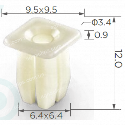 C 106 Кліпса Chrysler Ford 6033677 379830S