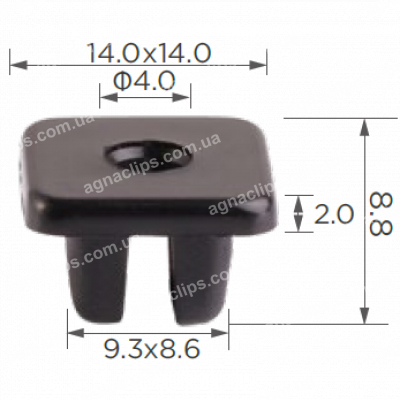 C 126 Кліпса Toyota Lexus 9018906018