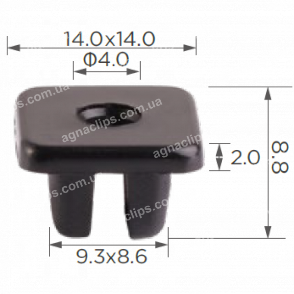 C 126 Кліпса Toyota Lexus 9018906018