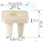 C 130 Кліпса Honda Nissan Toyota Mazda Suzuki Mitsubishi 90656671631