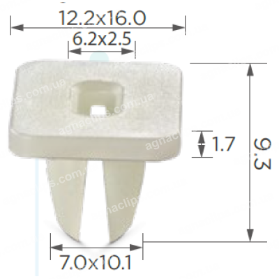C 134 Кліпса Toyota Lexus GM 9018905012 8941340270