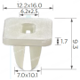 C 134 Кліпса Toyota Lexus GM 9018905012 8941340270
