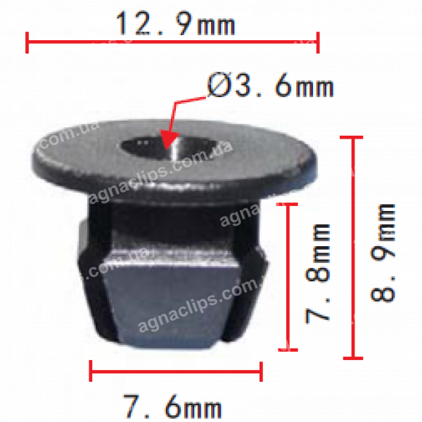C 137 Кліпса Audi VW GM 179813881 3997391