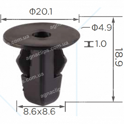 C 230 Кліпса Mitsubishi Toyota Lexus MR971765 9018906013 9018906029 9018906065 9018906027 9018906116 9018906169