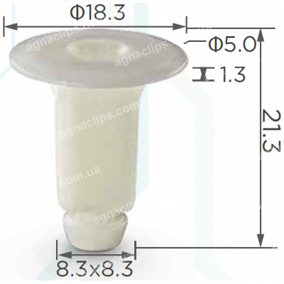 C 267 Кліпса Toyota 9018906003