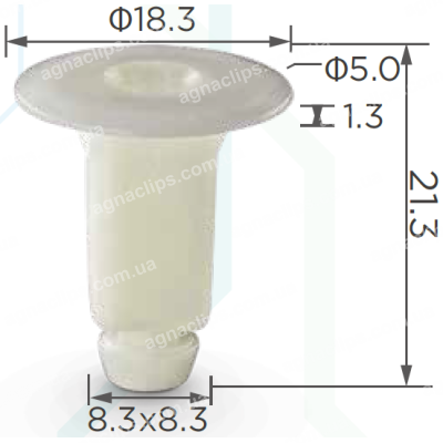 C 267 Кліпса Toyota 9018906003