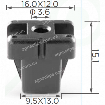 C 268 Кліпса Toyota Mitsubishi 9046712096 9018904008 MB083120 MB029111