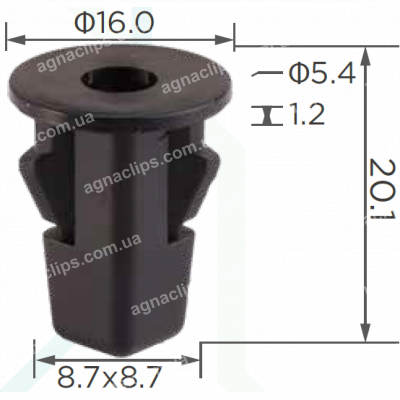 C 344 Кліпса Toyota 9018906214