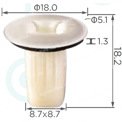 C 370 Кліпса Toyota Lexus Nissan Renault Infiniti 9018904197 9018906029 9018906116 9018906172 9018906034 76848AL500