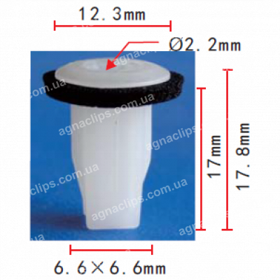 C 381 Кліпса Honda Acura Toyota 90670SG0003 91626SH3003 9018904213
