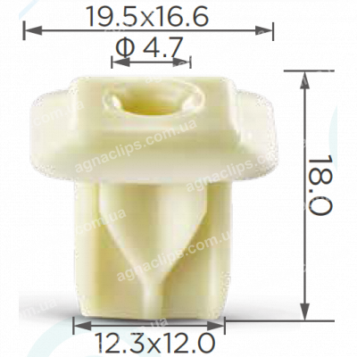 C 397 Кліпса GM Chevrolet 11517873