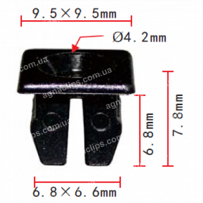 C 398 Кліпса VW Audi GM 175853674 20475950 20624923