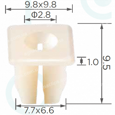 C 430 Кліпса GM Renault 9669486 8934201262