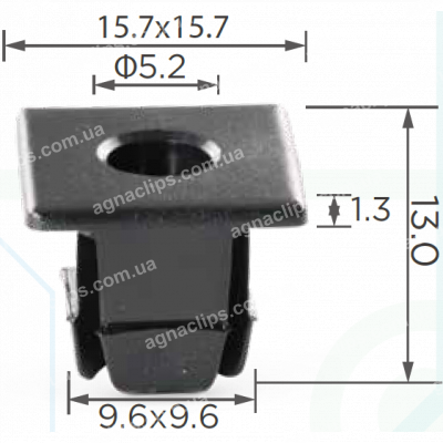 C 457 Кліпса Chrysler 6032516