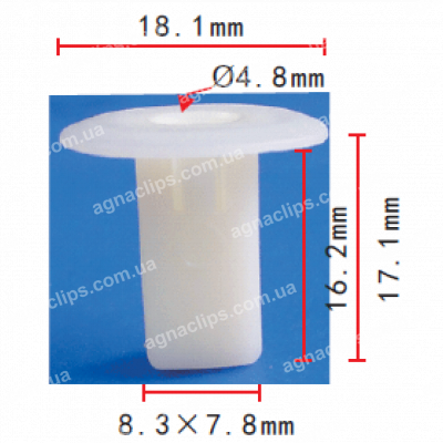C 482 Кліпса Toyota Lexus 9018906005