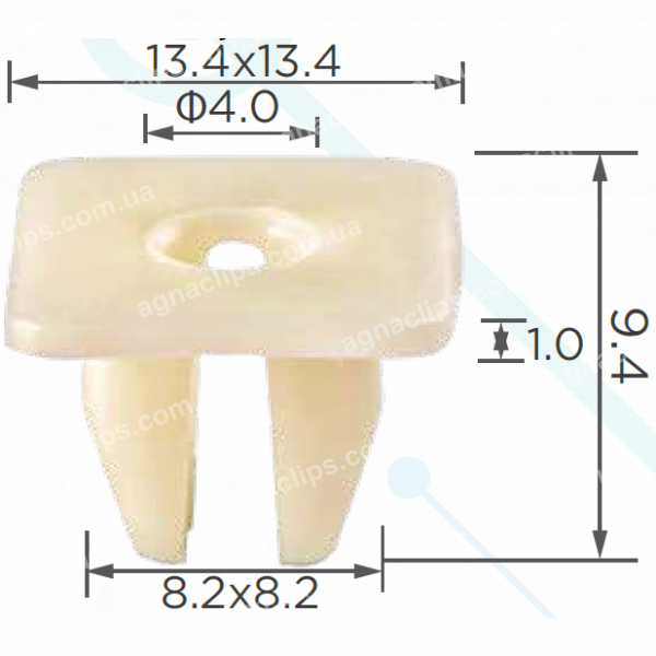 C 553 Кліпса Honda 90676SA7003 90682SB0003 крило