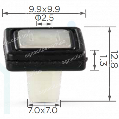 C 809 Кліпса Honda Acura 90675SA60030 90675SA6003