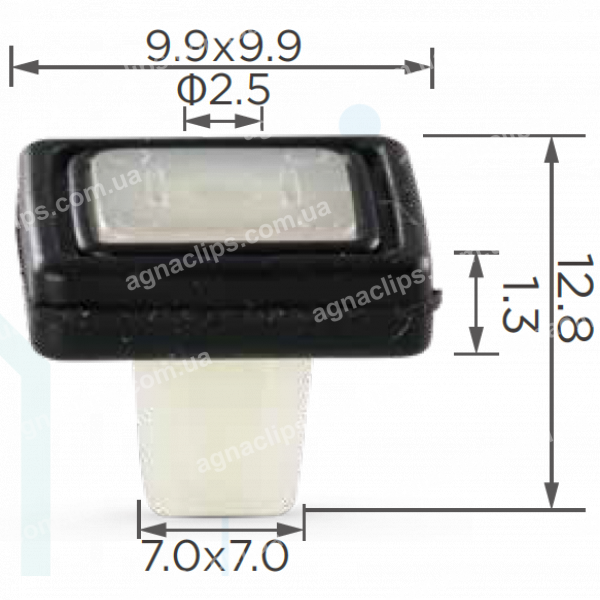 C 809 Кліпса Honda Acura 90675SA60030 90675SA6003