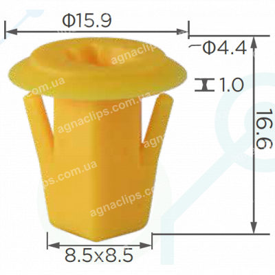 C 817 Кліпса Nissan Infiniti 0128100601 0128100821