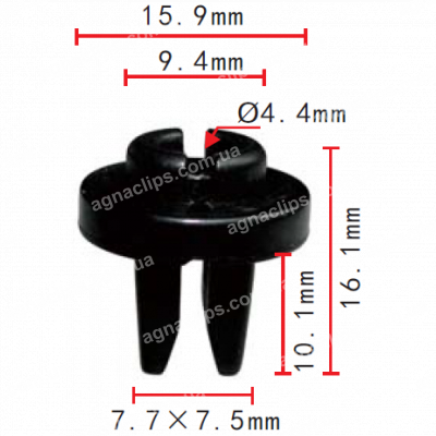 C 839 Кліпса Honda 90107S10003