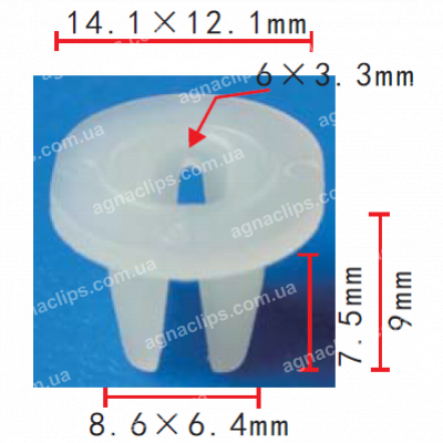 C 860 Кліпса Toyota Lexus 90189-04019