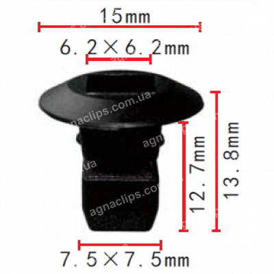 C 895 Кліпса VW Audi Seat Skoda N90833801