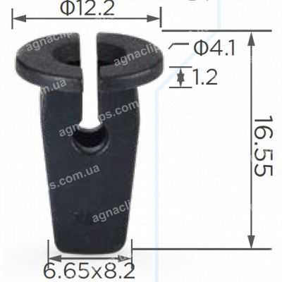 C 950 Кліпса Audi VW Skoda Seat 6N0809966A N0809966A WHT003737