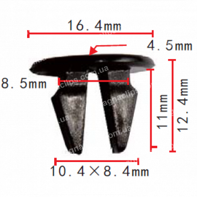 C 971 Кліпса Hyundai Kia 8684822000