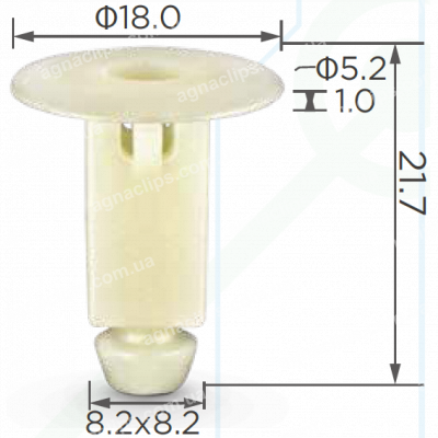 C 976 Кліпса Toyota 9018906003