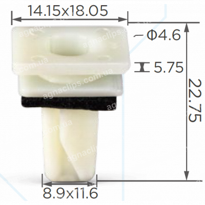 C 996 Кліпса Toyota Lexus Mitsubishi 9018906229 MR598490