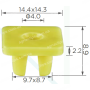 C 1228 Кліпса Subaru 661179000