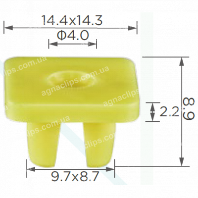 C 1228 Кліпса Subaru 661179000