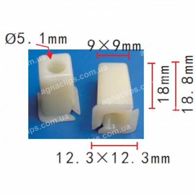 C 1289 Кліпса Fiat Alfa Lancia 14222581