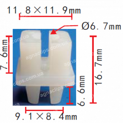C 1391 Кліпса Toyota 9018906020