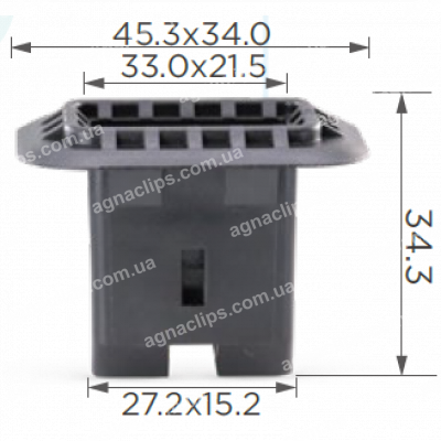 C 1570 Кріплення задніх сидінь VAG 4B088637301C