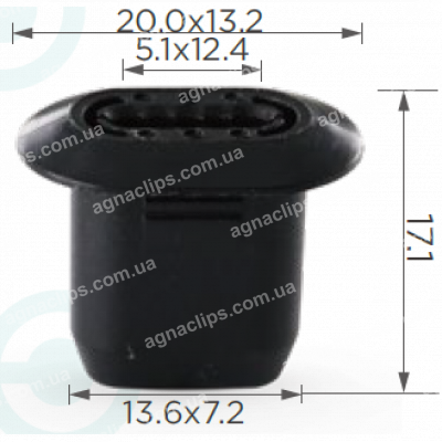 C 1578 Кліпса Renault Peugeot Iveco Citroen Fiat Alfa Lancia 7703081185 699796 500389689 9621824880