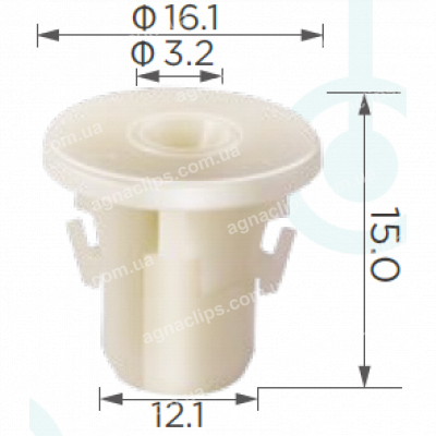 C 1586 Кліпса BMW Mini 07147201307 51757271848