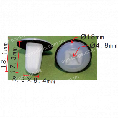 C 1738 Кліпса Kia Hyundai 8691022000