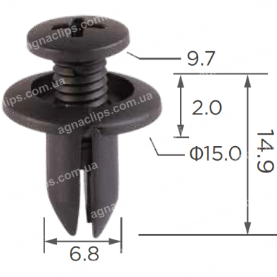 C 44 Кліпса GM Mazda Mitsubishi Nissan Toyota 9056706017 9046706198 20426301 992650625 MB345544 MR215510 01553-06071