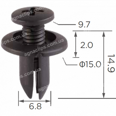 C 44 Кліпса GM Mazda Mitsubishi Nissan Toyota 9056706017 9046706198 20426301 992650625 MB345544 MR215510 01553-06071