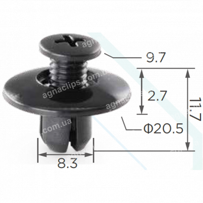 C 45 Кліпса Honda Mazda Nissan Toyota Lexus Acura Infinity 90675SB3003 FB0156964 0155301285 6387695596 9046708145