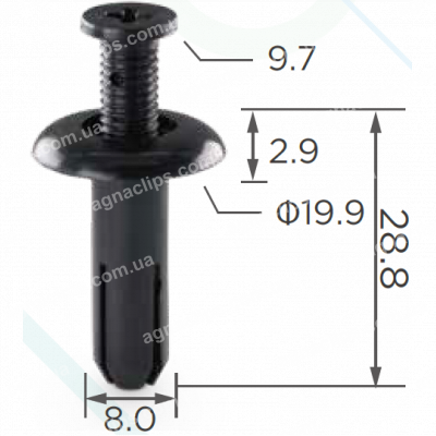 C 80 Кліпса Mitsubishi MR138807