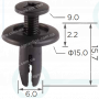 C 91 Кліпса Honda 90683CA5003 90683SA5003 Toyota Lexus 9046706198 9046706153 9040906319 Nissan 0155301203