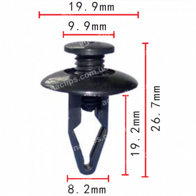 C 109 Кліпса Ford Kia Nissan Mazda 6384401A00 6385401A00 MNA0156 NA01561