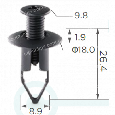 C 110 Кліпса Toyota Lexus 9046709101 5253135010CO 5253135010O 9046709181A1