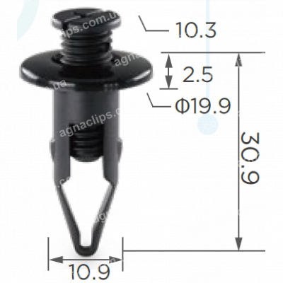 C 115 Кліпса Honda Acura Hyundai 91502SM4000 91502SN4000