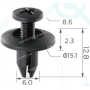 C 135 Кліпса Kia Honda Nissan Isuzu Acura Infinity 90684SA50030 90684SA5003 1099830880 KK37668865 8942981190