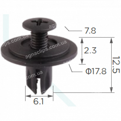 C 142 Кліпса Honda Acura 90688SB0013 90688S0003